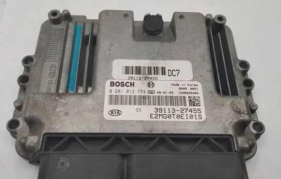 KIA Magentis Engine control unit/module 3911627455 0281012774 3911327455