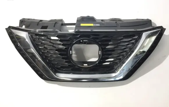 Nissan Qashqai Front bumper upper radiator grill 62398HV80A