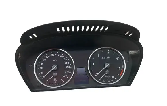 BMW 5 E60 E61 Speedometer (instrument cluster) 62119153755 110080213 9153755