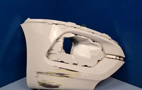 Opel Combo E Front bumper corner part panel trim 9818198577 9813204077