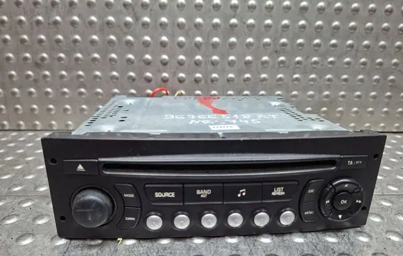 Peugeot Partner Radio/CD/DVD/GPS head unit S26282745 96766518XT