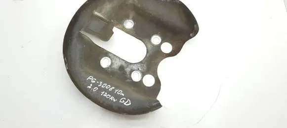 Peugeot 3008 I Rear brake disc plate dust cover 