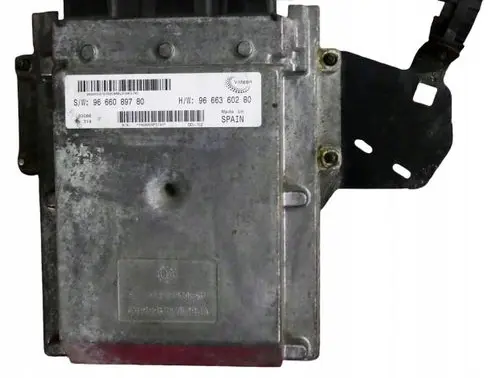 Peugeot Boxer Engine control unit/module 9666360280