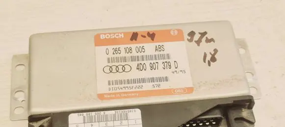 Audi A4 S4 B5 8D ABS control unit/module 4D0907379D 0265108005