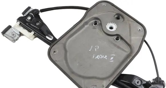 Skoda Fabia Mk2 (5J) Front door window regulator with motor 