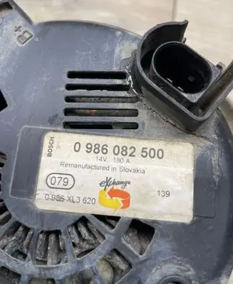Mercedes-Benz Vito Viano W639 Generator/alternator 0986082500 0986XL3620