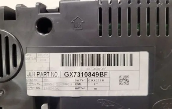 Jaguar XE Speedometer (instrument cluster) GX7310849BF