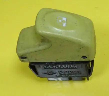 Electric window control switch