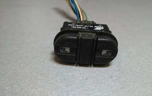 Volkswagen Sharan Quarter vent window switch 7M0959856