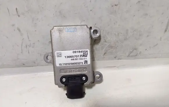 Opel Vectra C ESP acceleration yaw rate sensor 13665701 09184504