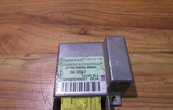 Ford Escort Airbag control unit/module 95ag14b056cf 524529245037