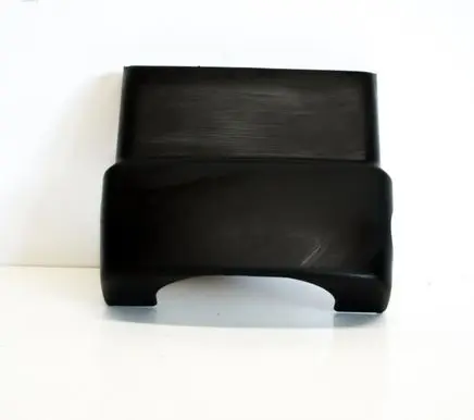 Steering wheel column trim