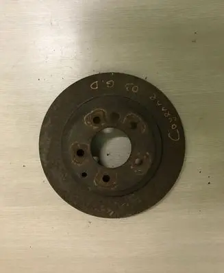 Porsche Cayenne (9PA) Front brake disc