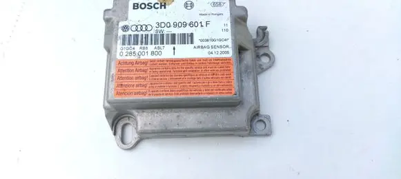 Volkswagen Touareg I Airbag control unit/module 3D0909601F