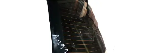 Jaguar X-Type Rear windscreen/windshield window NOCODE