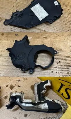 Ford Mondeo MK V Timing belt guard (cover) 9802982780 9802982680 9802982180