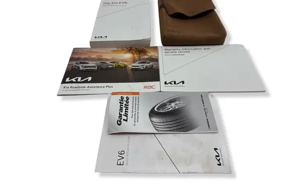 KIA EV6 Owners service history hand book PAS0EG33D