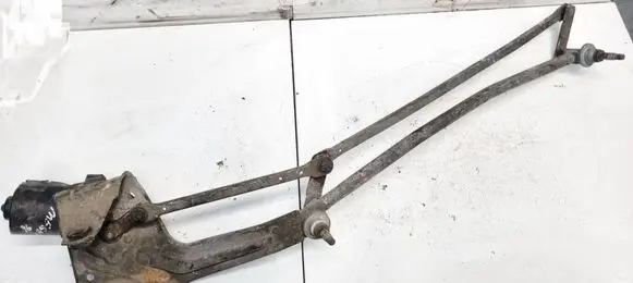 Renault Megane I Front wiper linkage and motor