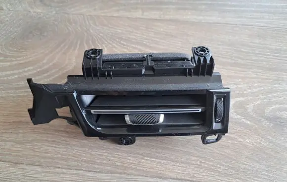 Dashboard air vent grill cover trim