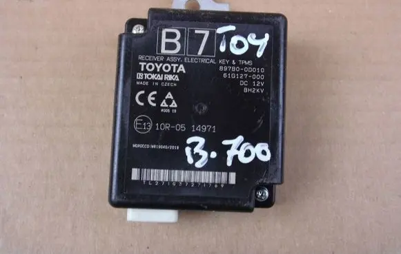 Toyota Yaris Cross Other control units/modules 897B00D010