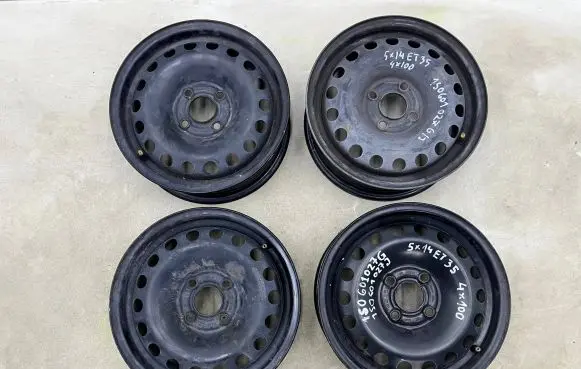 Seat Mii R14 steel rim 1s0601027g 1s0601027j