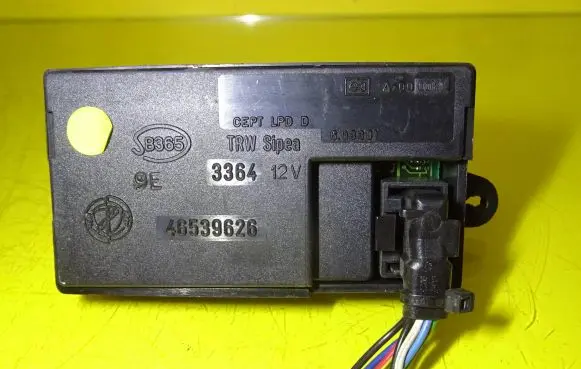 Fiat Multipla Door central lock control unit/module 46539626