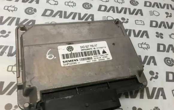 Volkswagen Touareg I Gearbox control unit/module 0AD927755AT 5WP22090