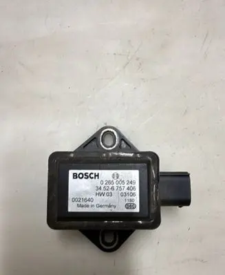 BMW 7 E65 E66 ESP acceleration yaw rate sensor 6757406 0265005249 03106