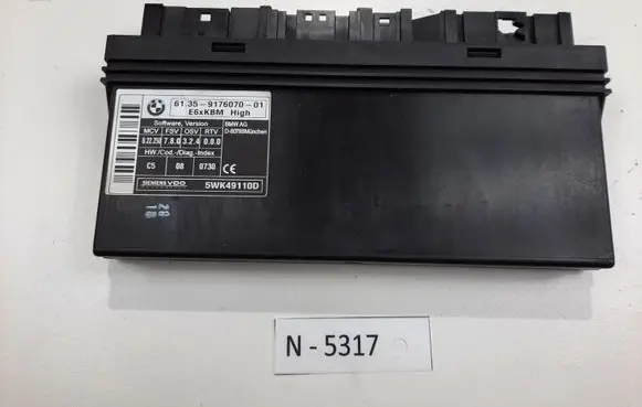 BMW 5 E60 E61 Other control units/modules 9176070