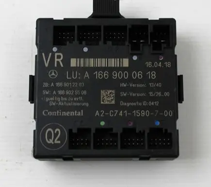 Mercedes-Benz GL X166 Door control unit/module A1669000618