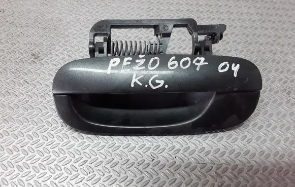 Rear door exterior handle