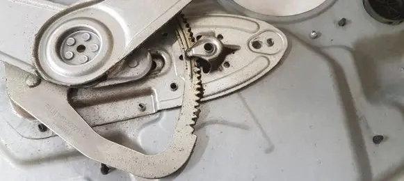 Volvo V50 Front window lifting mechanism without motor 992669101 0665686 997690107