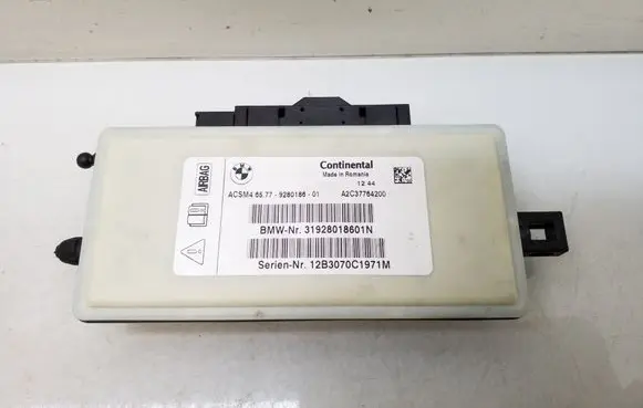 BMW 5 F10 F11 Airbag control unit/module 9280186 928018601 A2C37764200