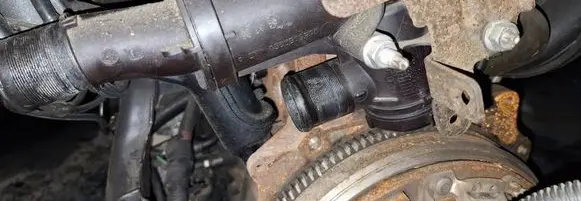 Citroen C4 I Picasso Engine coolant pipe/hose 9656182980