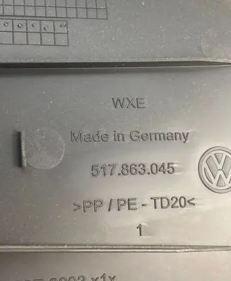 Volkswagen Golf Sportsvan Other center console (tunnel) element 517863045
