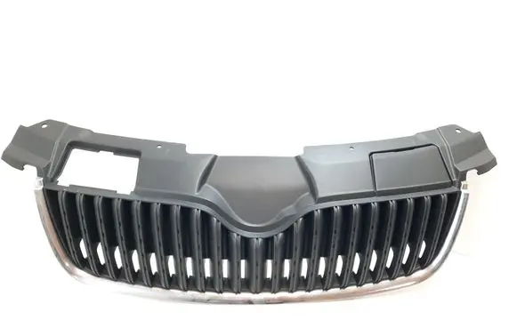 Skoda Roomster (5J) Front bumper upper radiator grill 5J0853668A