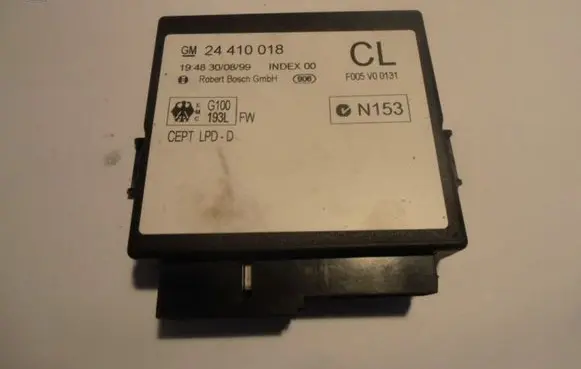 Opel Astra G Comfort/convenience module 