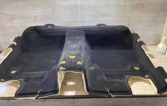 BMW 3 G20 G21 Rear floor carpet liner 7483082