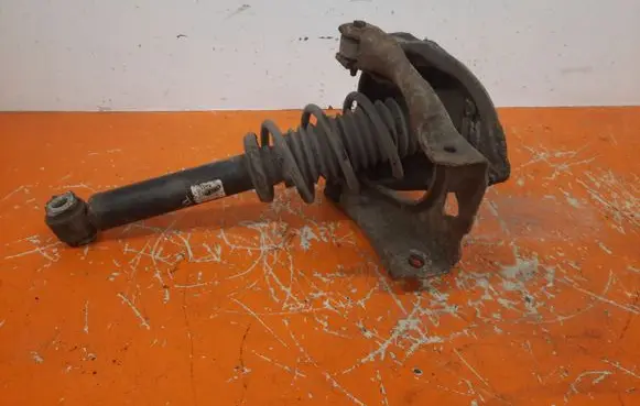Peugeot 407 Front shock absorber with coil spring 8665