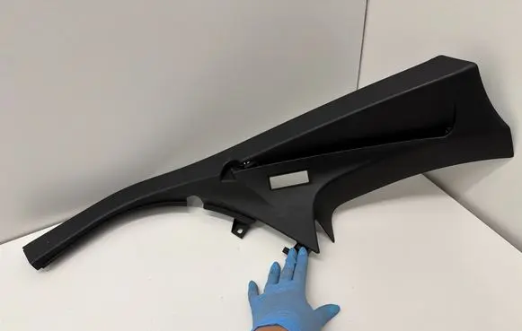 BMW 5 E60 E61 Parcel shelf load cover mount bracket 7049903 55220010