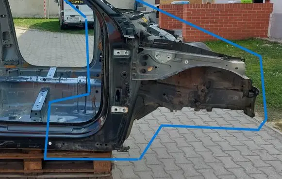 Volvo XC40 Front quarter panel VOLXC40CWI850239