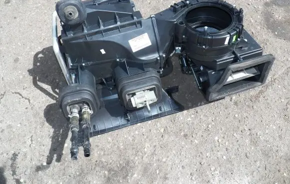 Interior heater climate box assembly