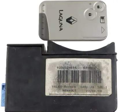Renault Laguna II Ignition key card reader 8200224594 433MH2