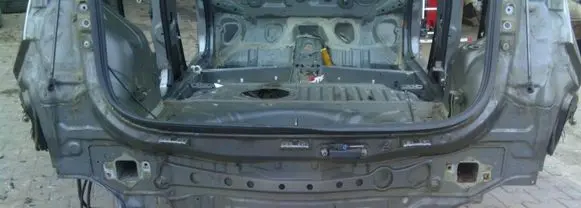 Nissan Note (E12) Trunk bottom trim panel 