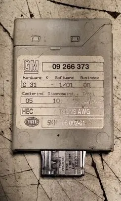 Opel Omega B2 Other control units/modules 09266373 280202 5KH00800201