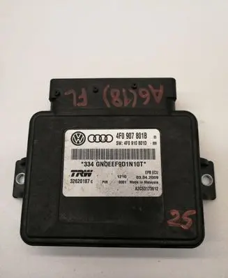 Audi A6 S6 C6 4F Hand brake control module 4F0907801B 4F0910801D
