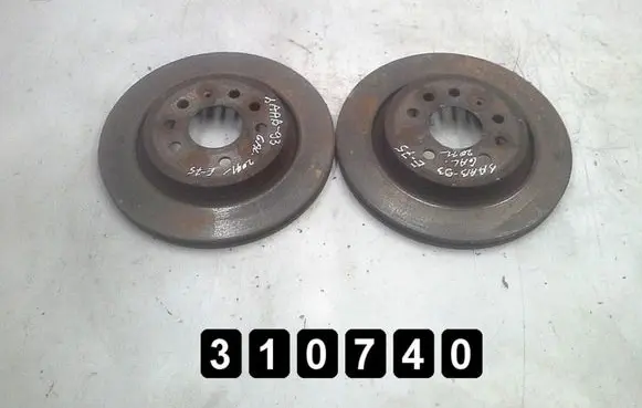 Saab 9-3 Ver2 Front brake disc 