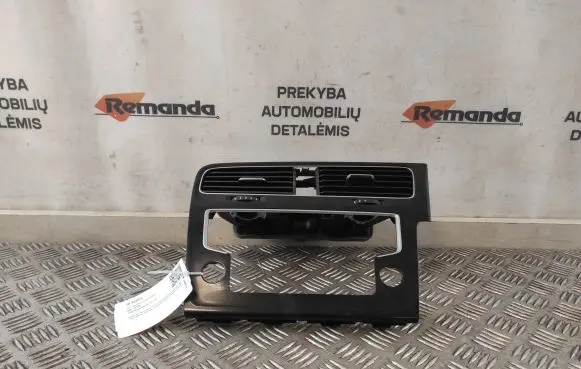 Volkswagen Golf VII Dash center air vent grill 5G2815736D 5G2819743D