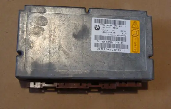 BMW 7 E65 E66 Airbag control unit/module 9115360
