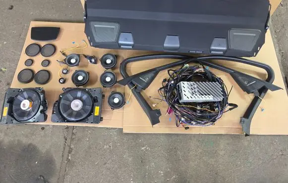 BMW 3 F30 F35 F31 Audio system kit 9393186